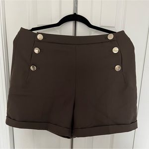 H&M size 10 shorts brown